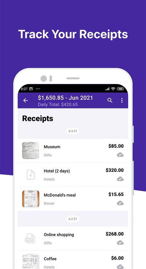 smart receipts login